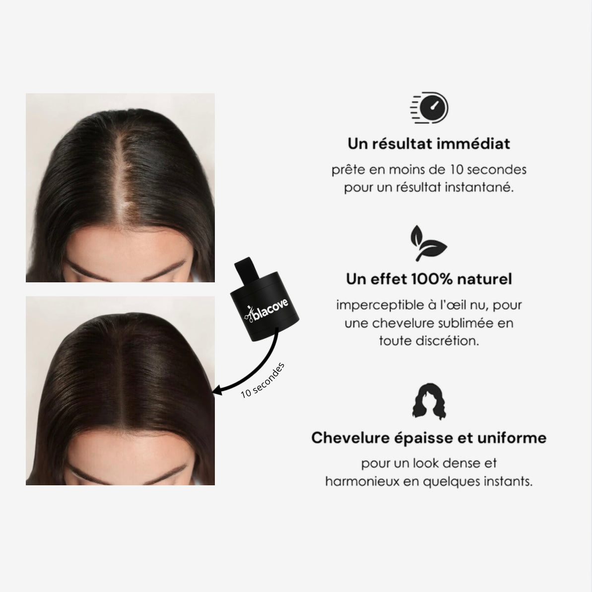 Camouflage Capillaire – Femme